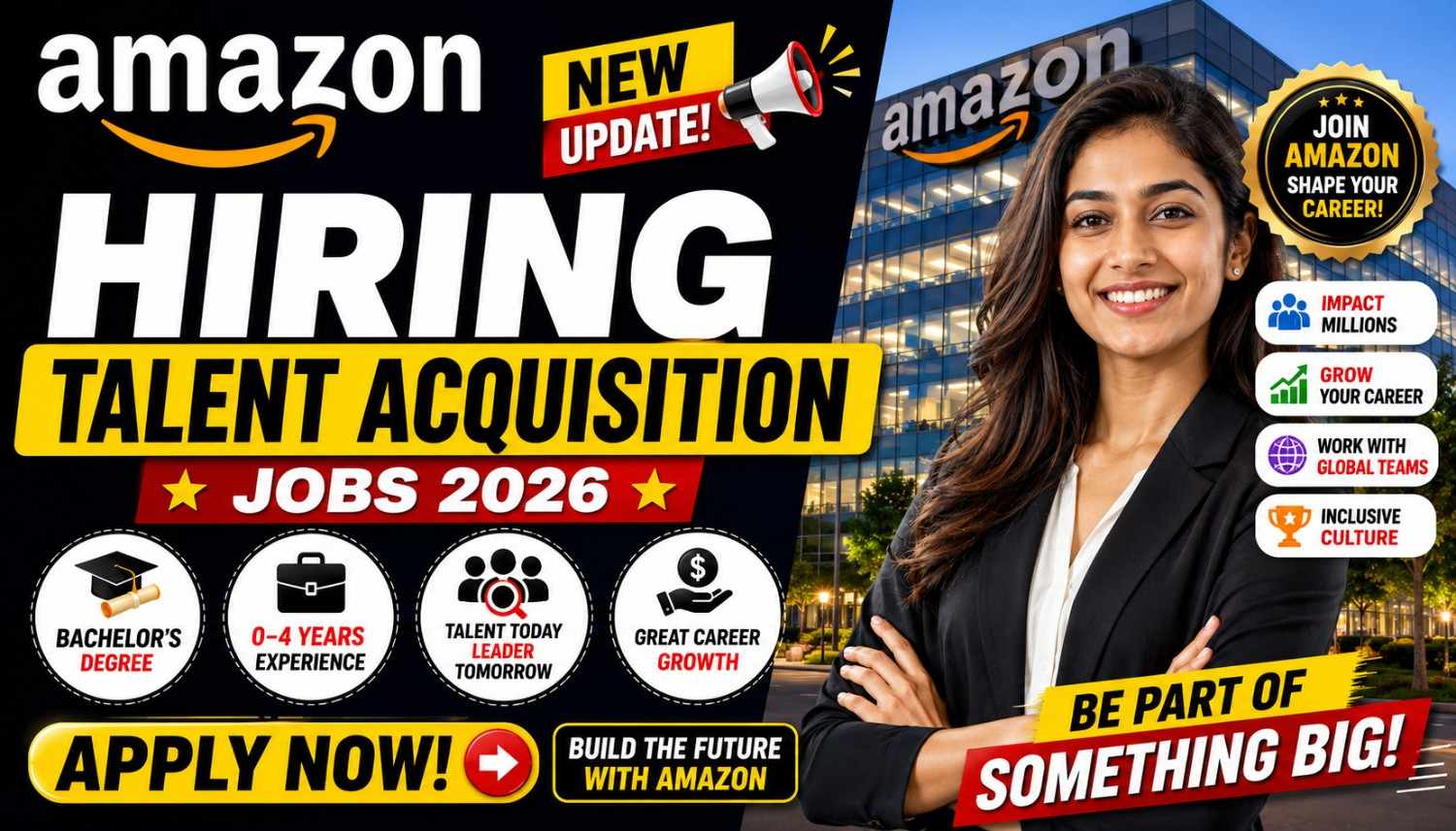 Amazon Hiring Talent Acquisition Jobs 2026