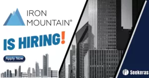 Iron mountain off Campus Recruitment 2023