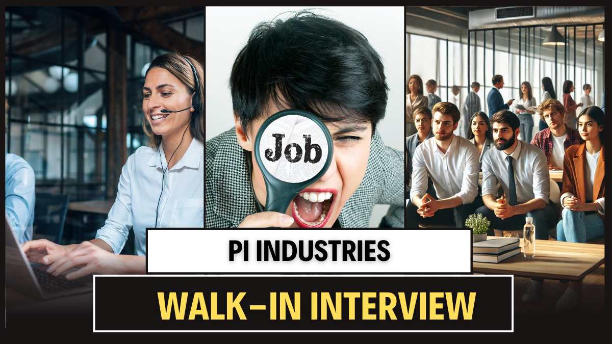 PI Industries India Walk-In Interview
