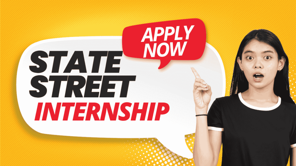 State Street Internship for Freshers