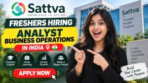 Sattva Freshers Hiring Analyst Business Operations in India – Apply Now
