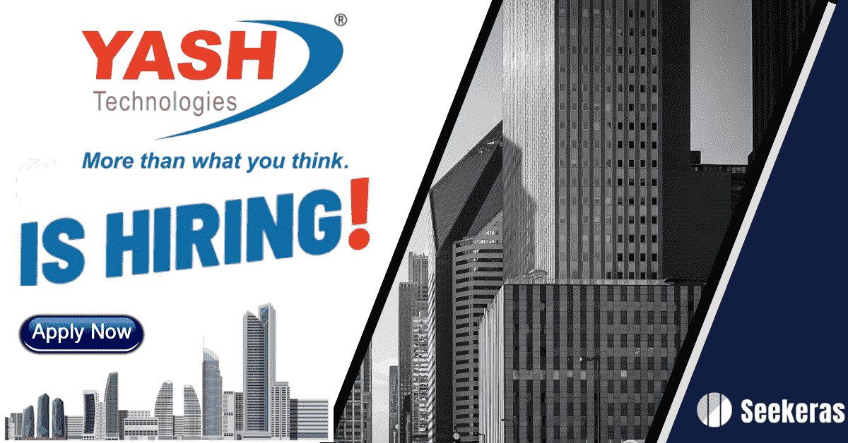 YASH Technologies Off Campus Drive for Fresher 2024