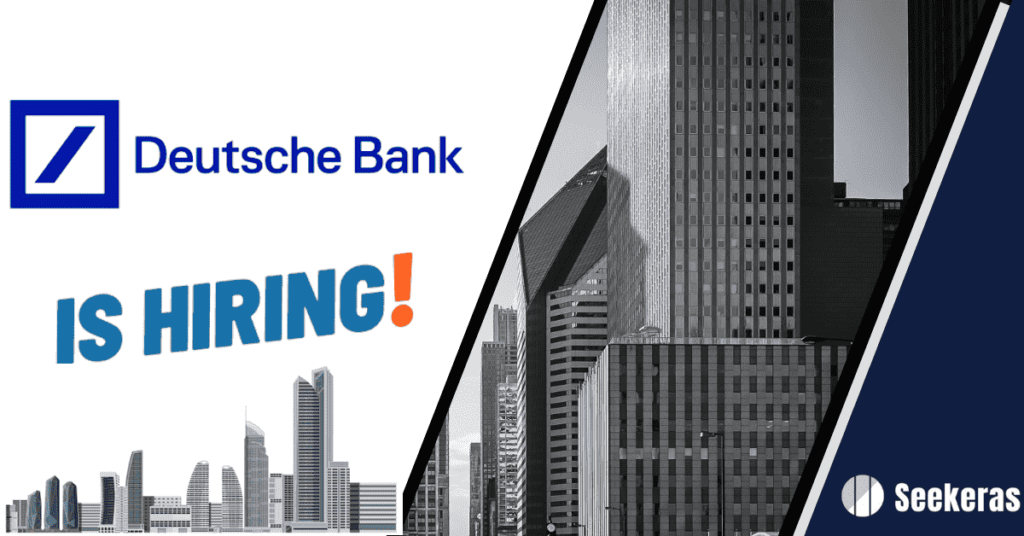 Deutsche Bank Off Campus Drive for Fresher
