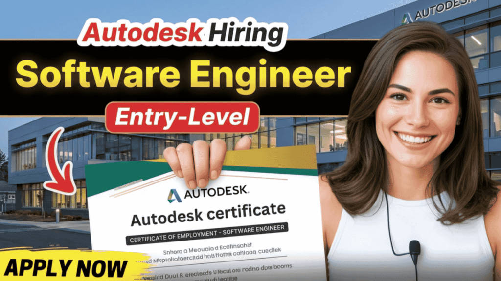 Autodesk Hiring Software Engineer in Bengaluru