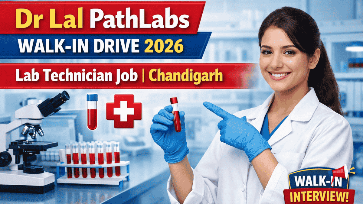 Dr Lal PathLabs Walk-in Drive