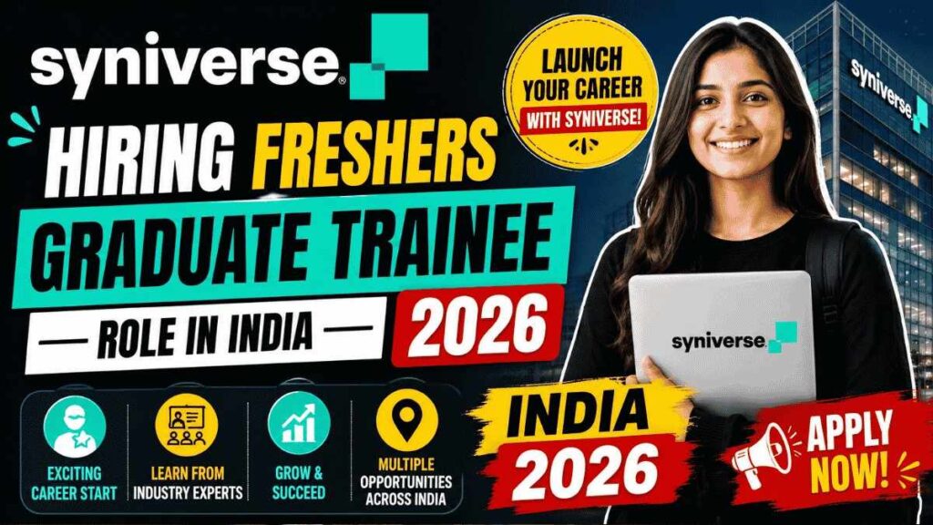 Syniverse Graduate trainee hiring in India 2026