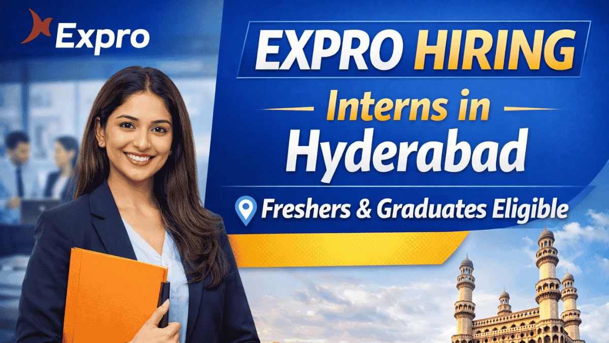 Expro Hiring Interns in Hyderabad