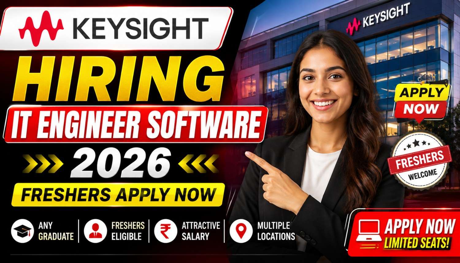 Keysight Hiring IT Engineer Software 2026