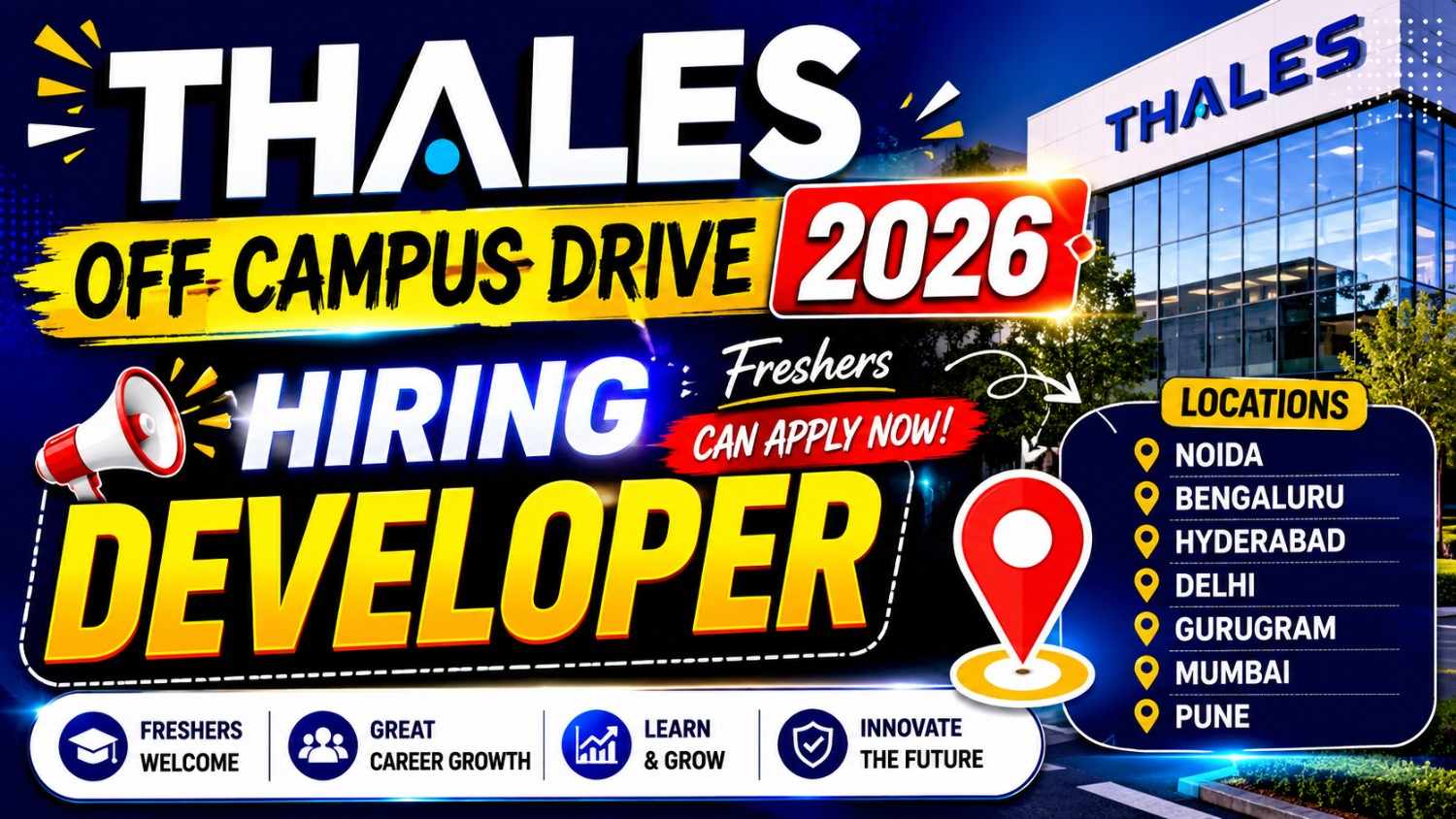 Thales Off Campus Drive 2026