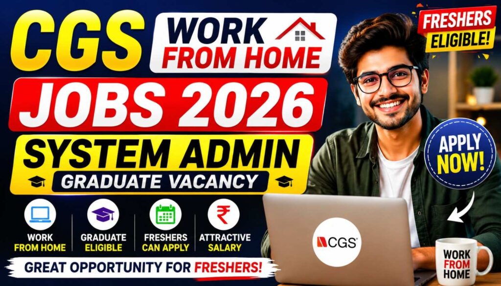 CGS Work From Home Jobs 2026