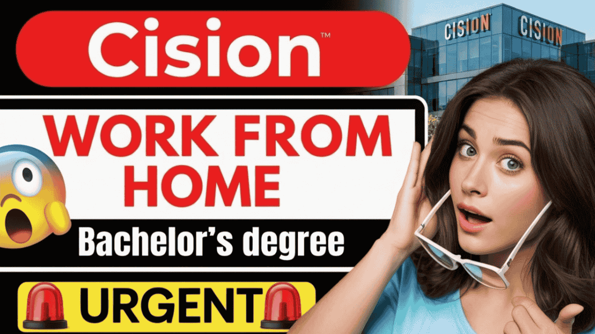 Cision Work From Home Jobs