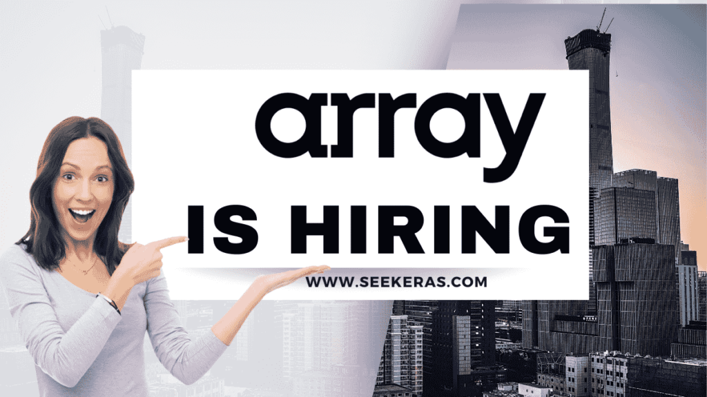 Array Permanent Work From Home Jobs