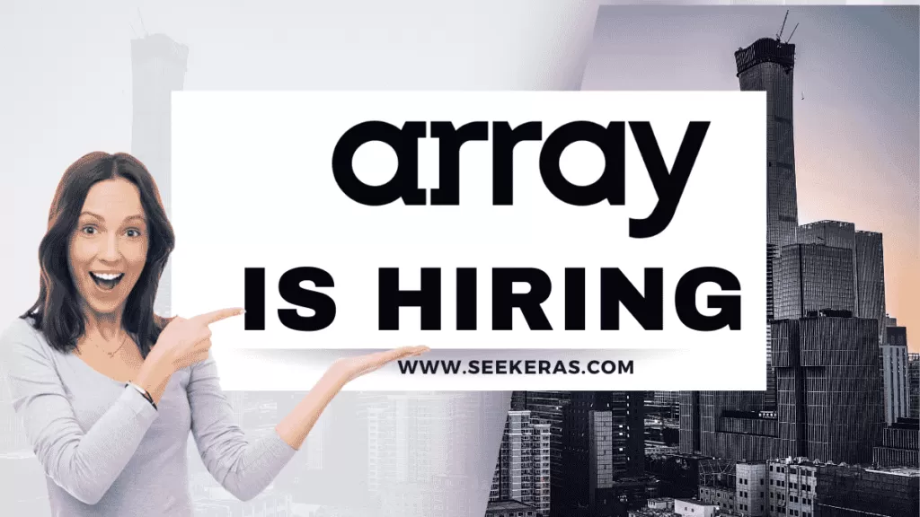 Array Permanent Work From Home Jobs