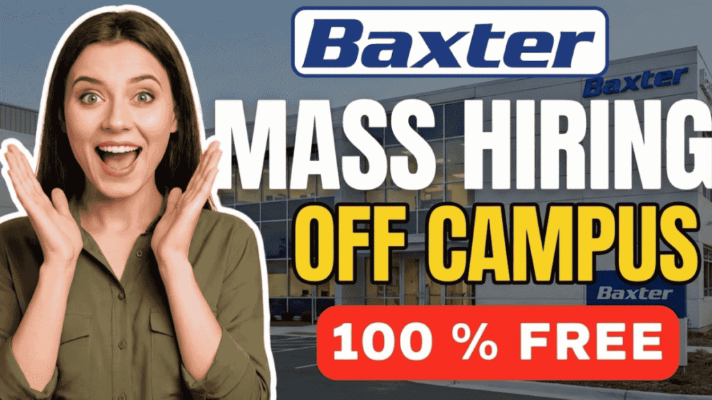 Associate Job at Baxter - Apply Now in Bengaluru