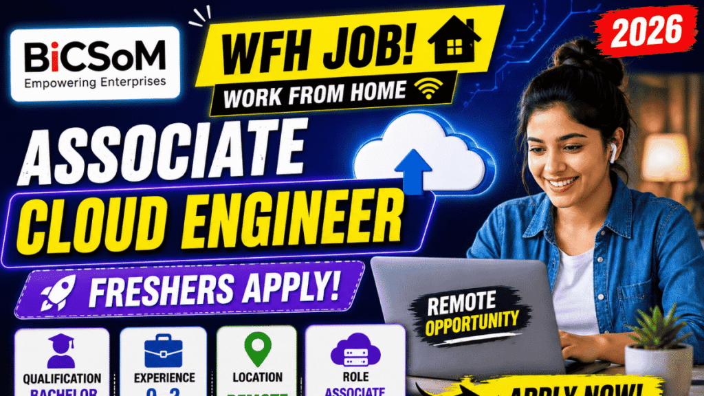 BiCSoM Work From Home Jobs 2026