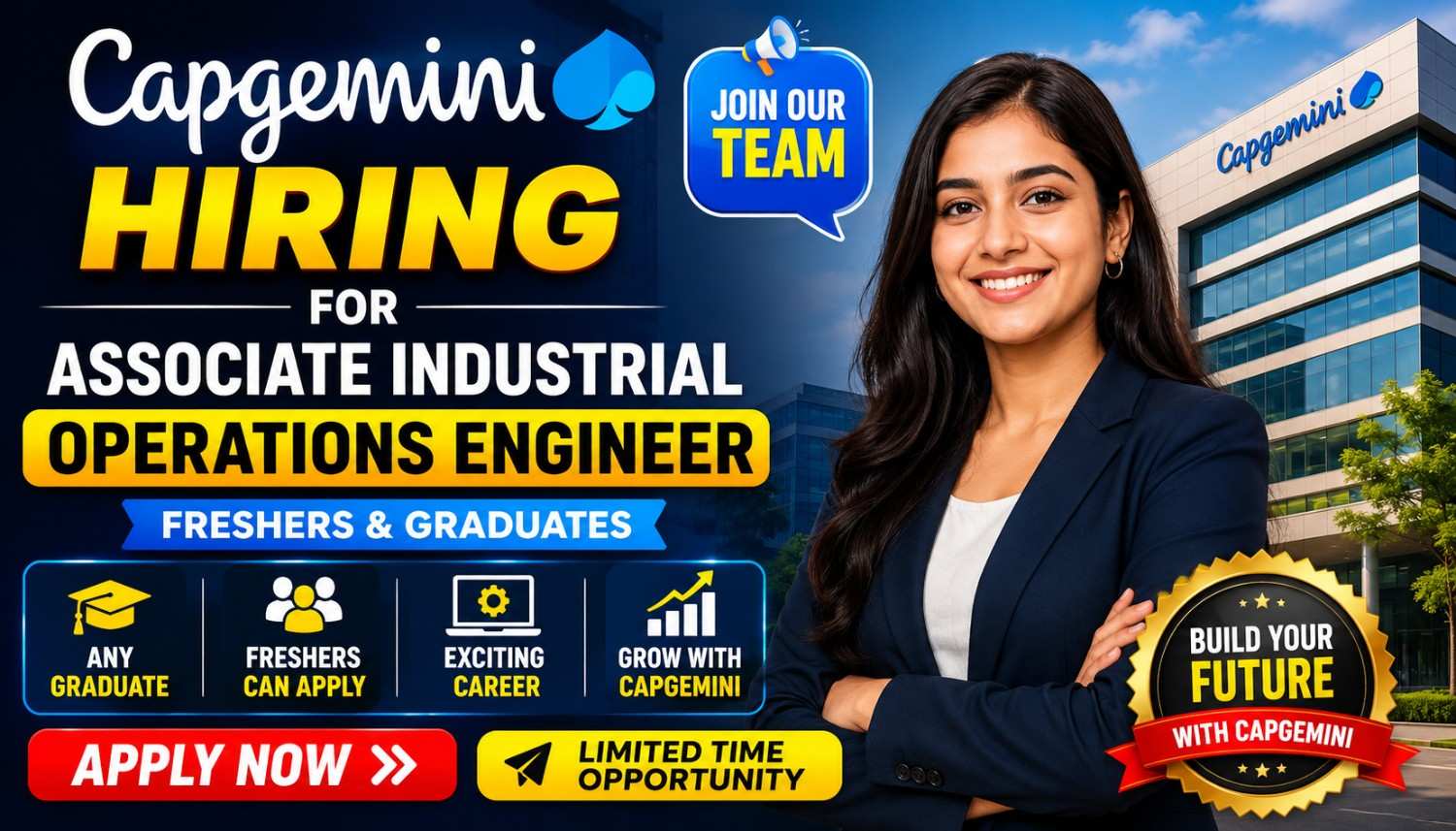 Capgemini Hiring for Associate Industrial Operations Engineer