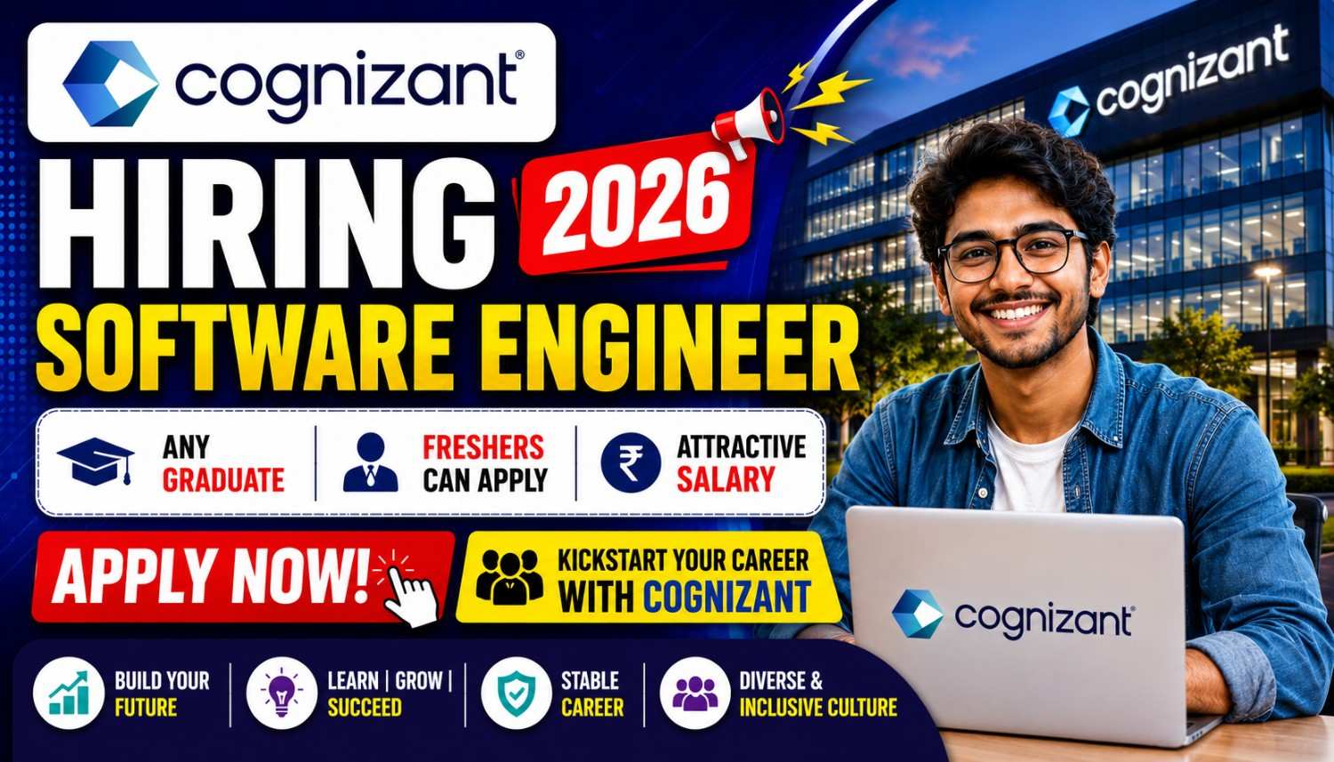 Cognizant Hiring Software Engineer 2026