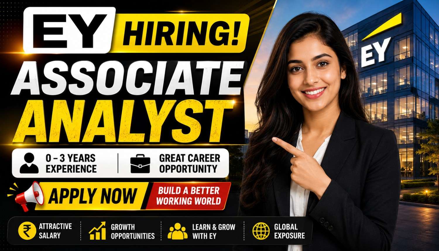 EY Hiring Associate Analyst
