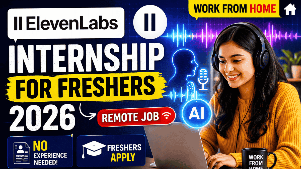ElevenLabs Work From Home Internship