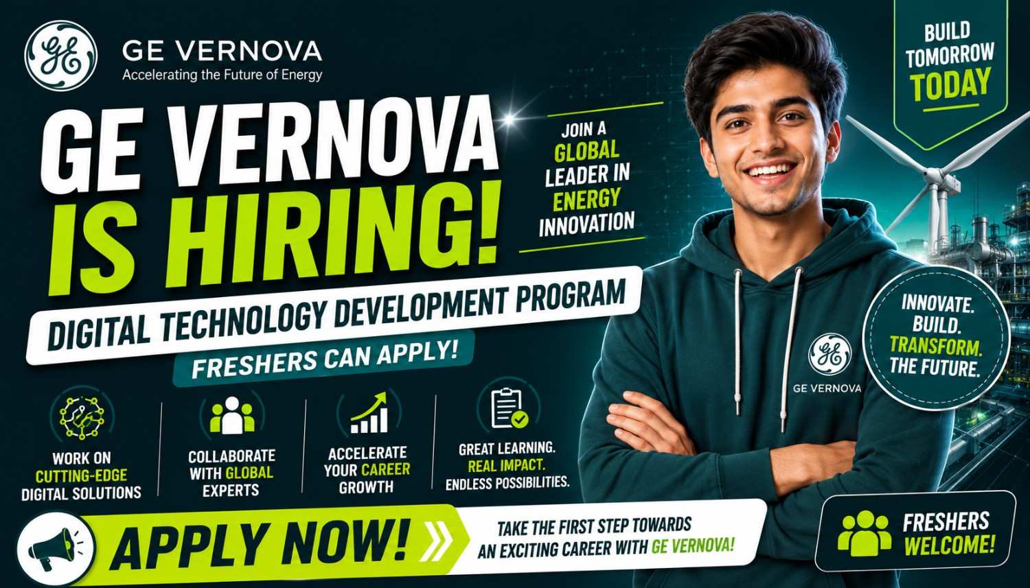 GE Vernova Hiring for Digital Technology Development Program