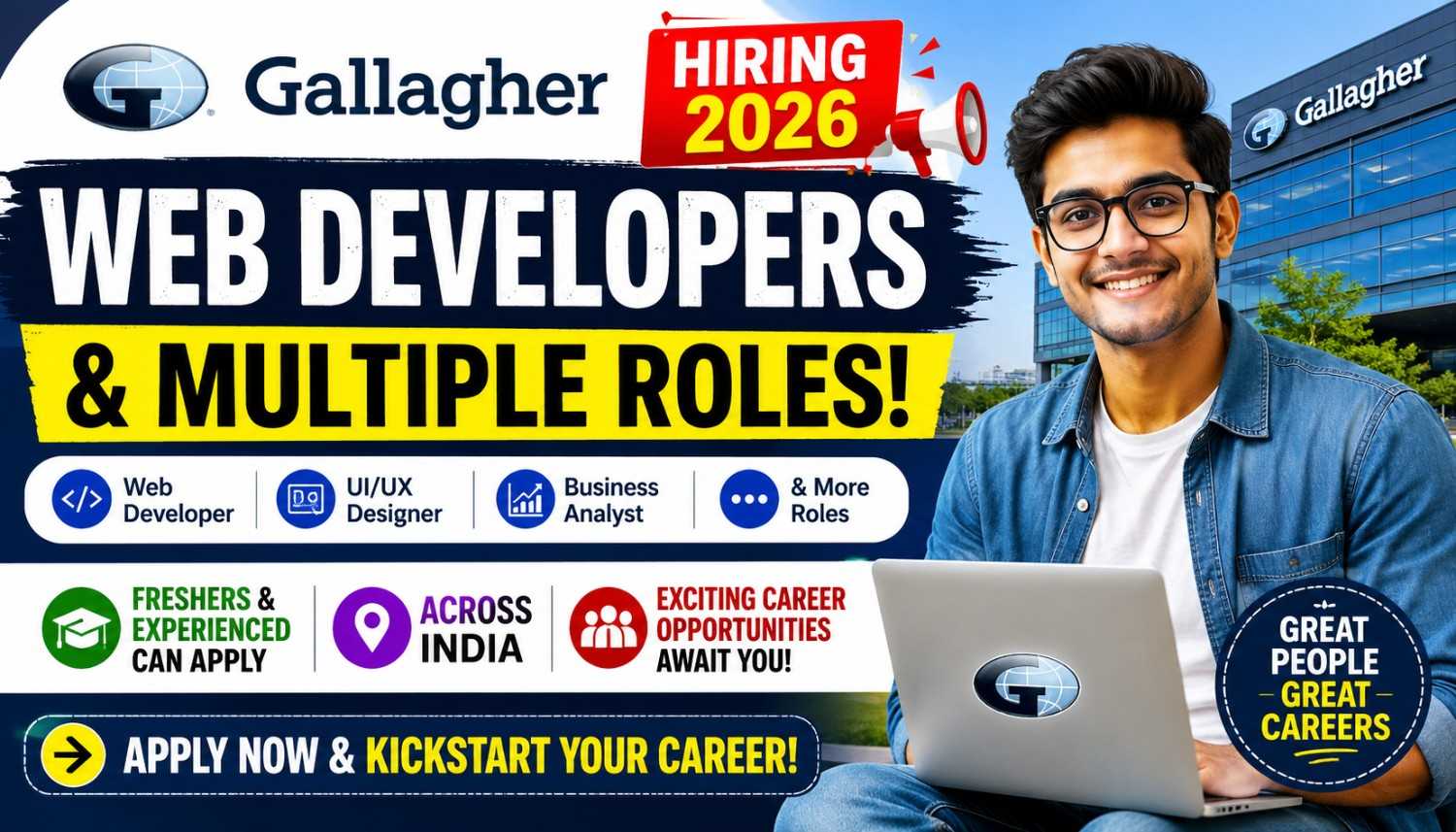 Gallagher Hiring Web Developers Role 2026