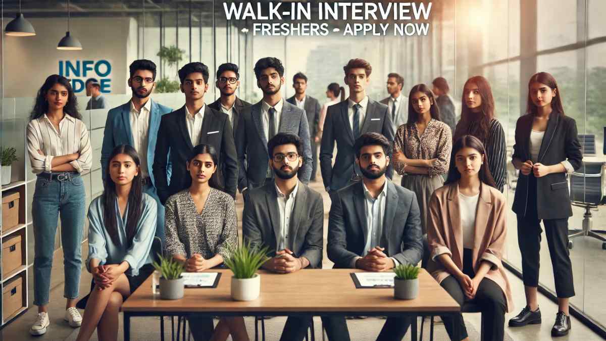 Info Edge Walkin Interview Fresher 0 5 Years Apply Now