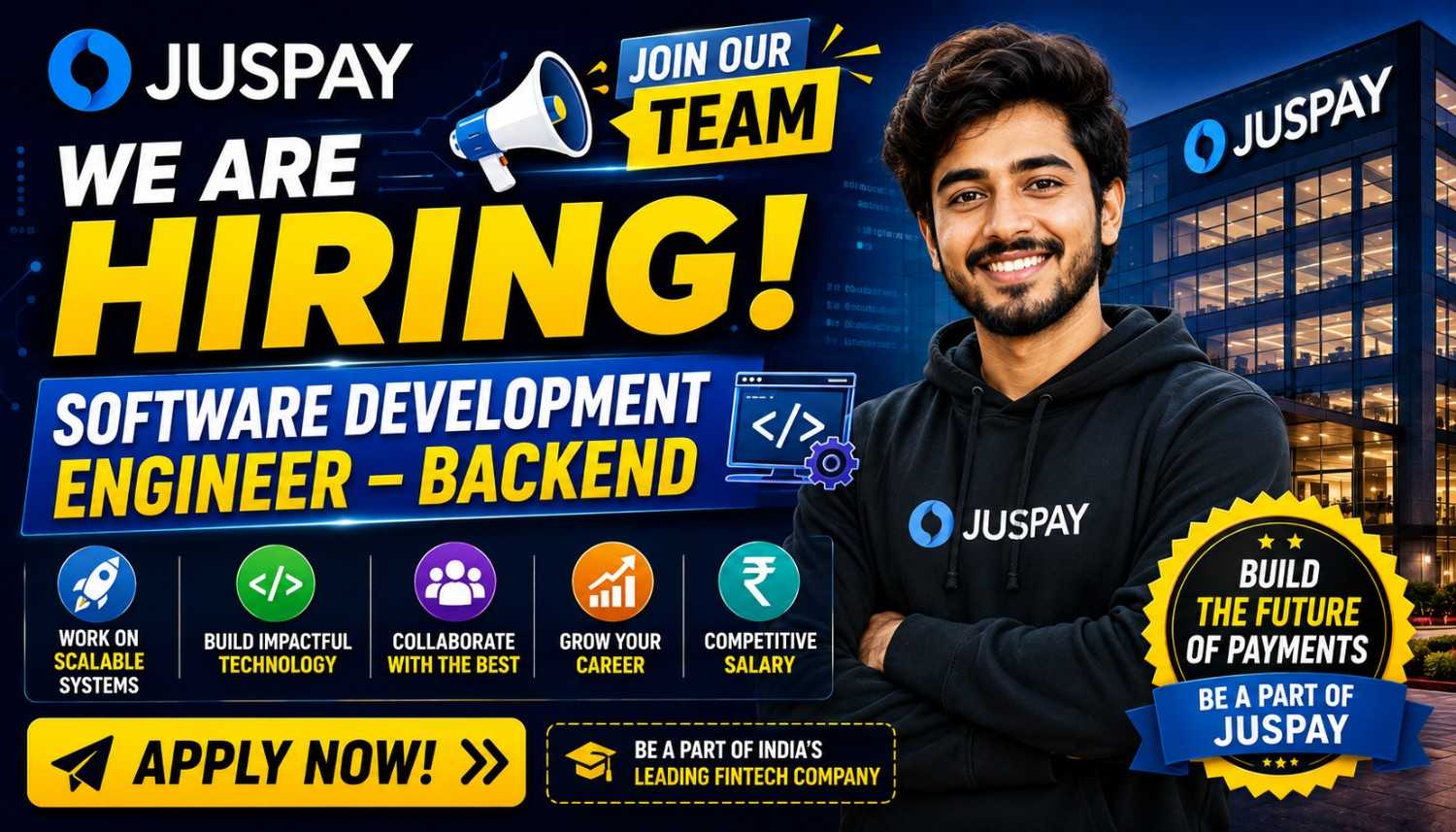 Juspay Hiring for Software Development Engineer Backend