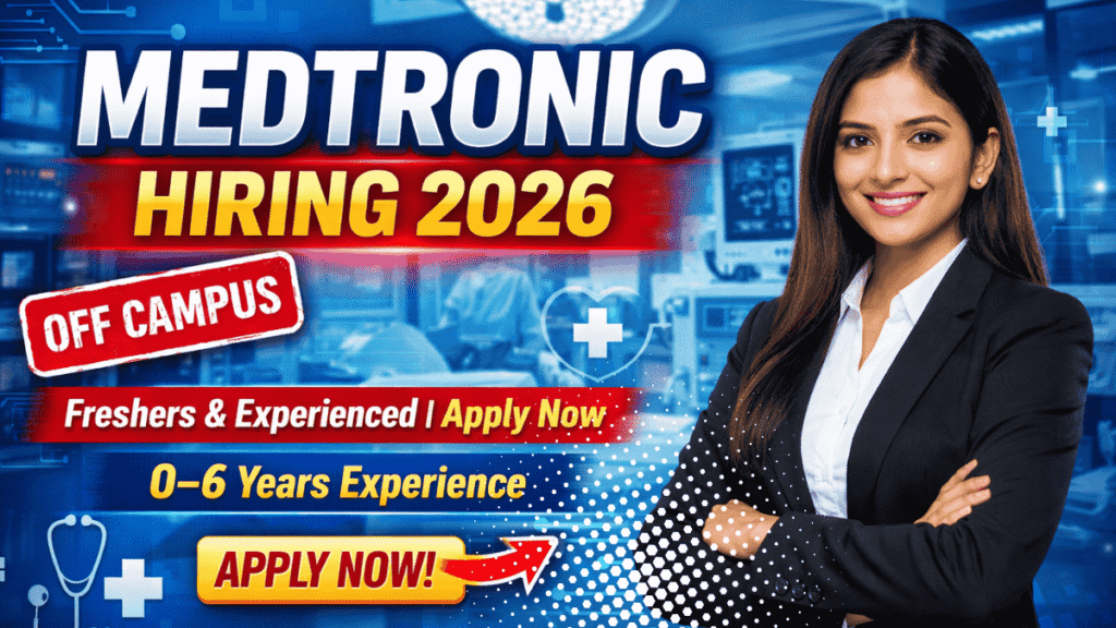 Medtronic Off Campus Hiring 2026