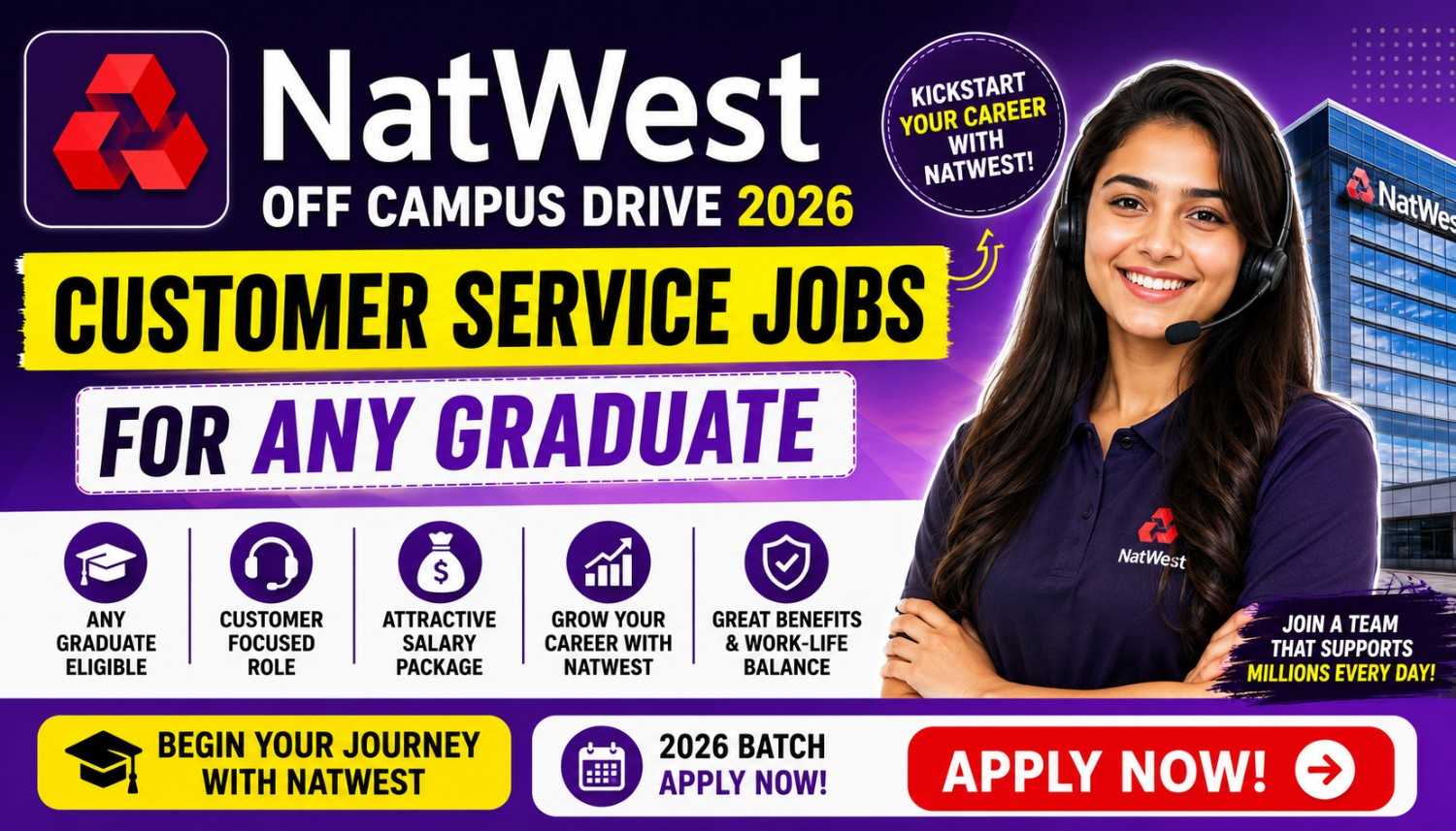 NatWest Off Campus Drive 2026