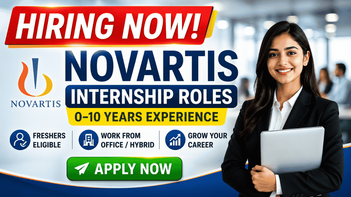 Novartis Hiring Intern Roles