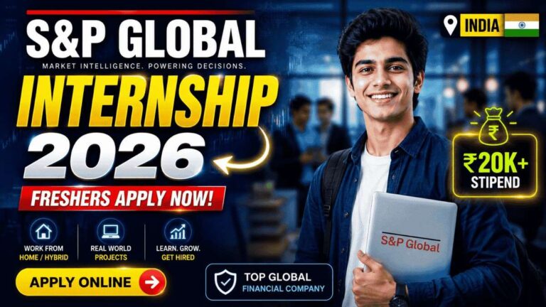 S&P Global Internship Program 2026