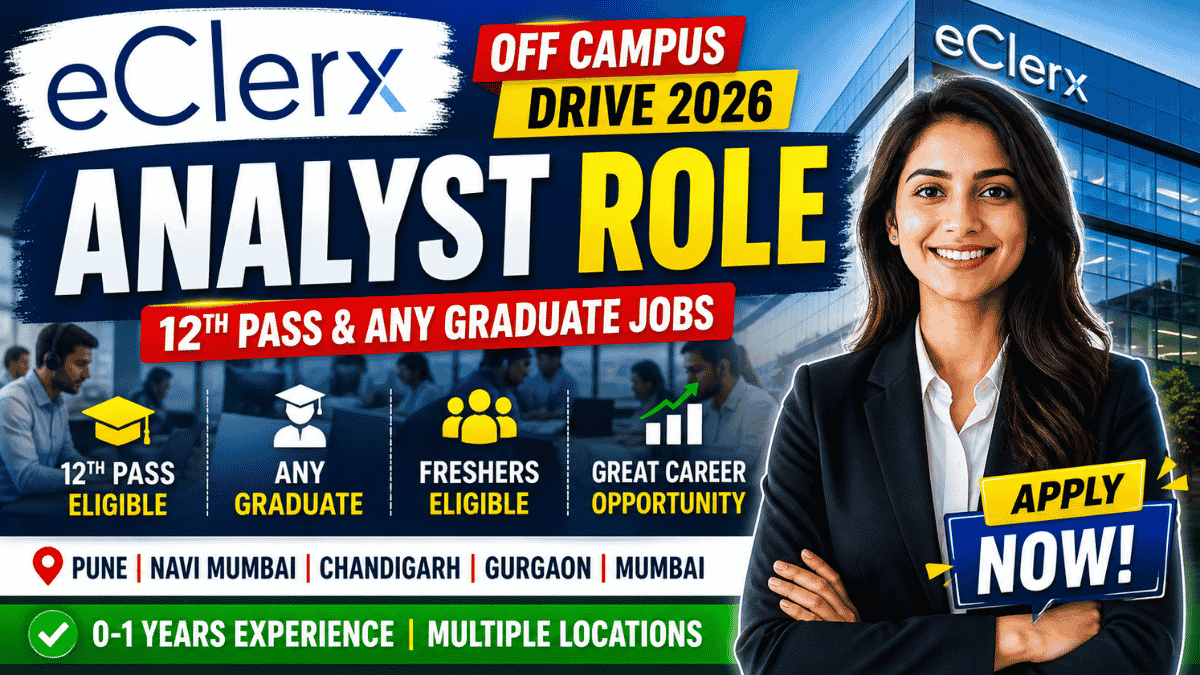 eClerx Off Campus Drive 2026