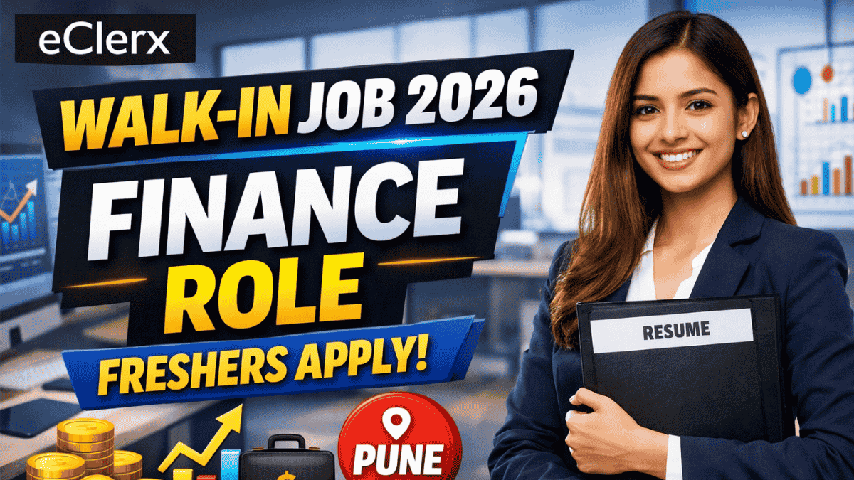 eClerx Walk-in Interview in Pune