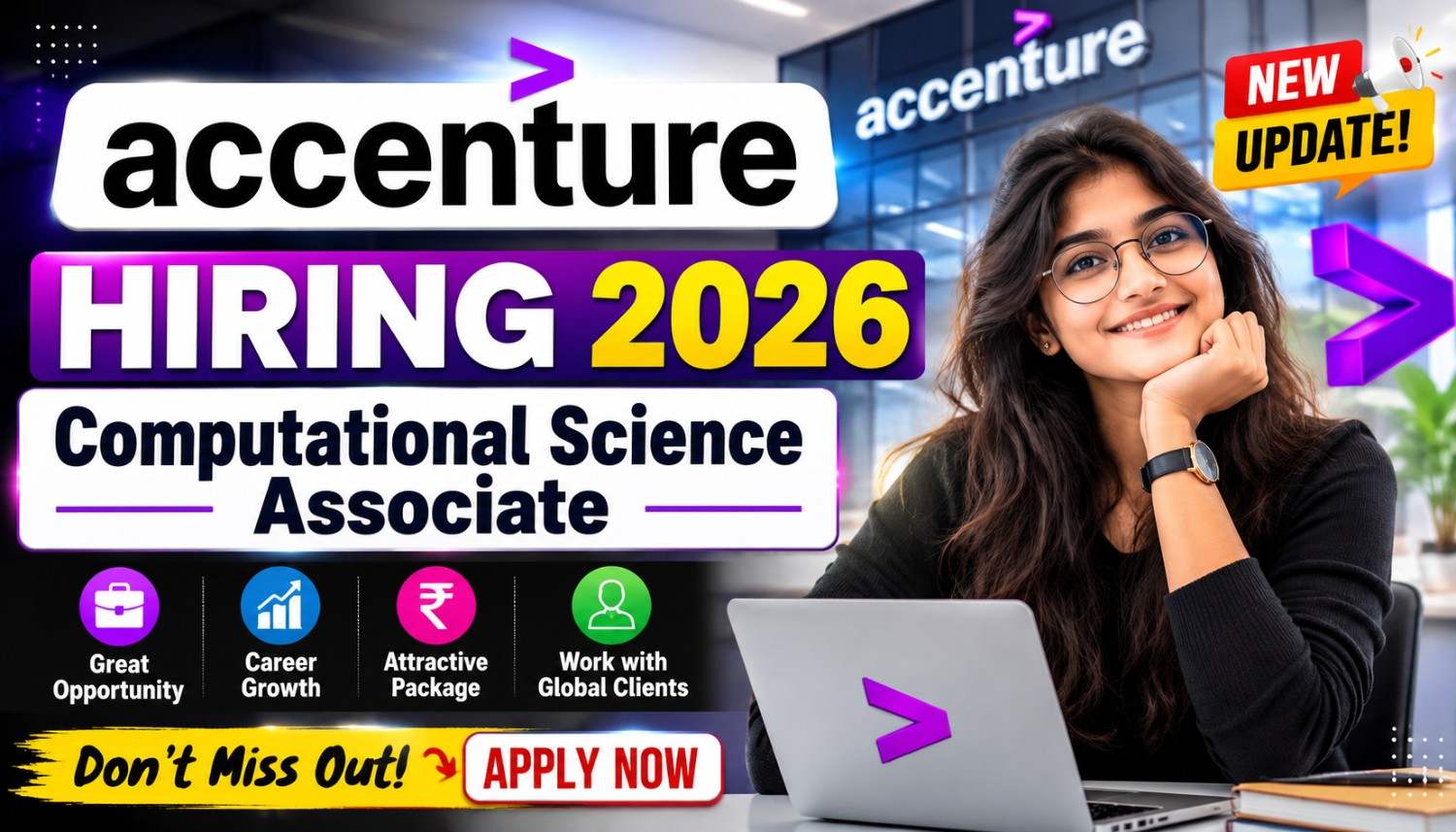 Accenture Hiring Computational Science Associate 2026