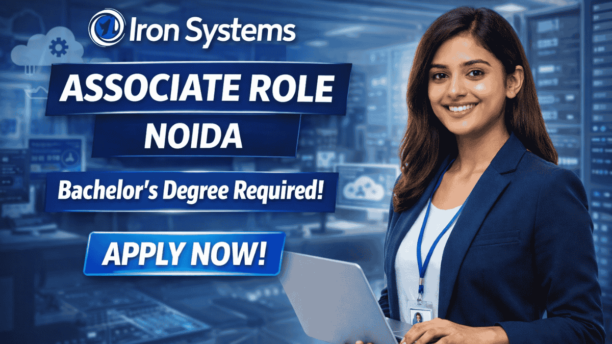 Associate Role at Iron Systems