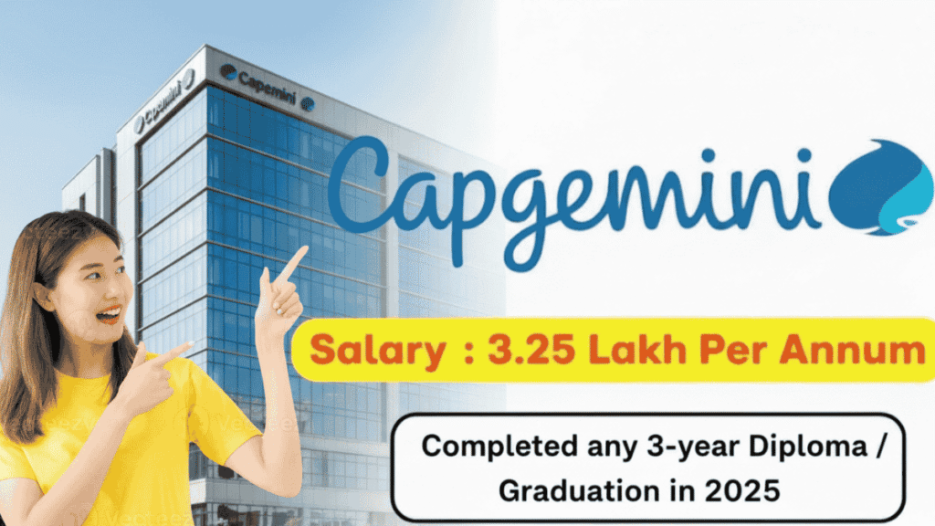 Capgemini Off Campus Drive 2026