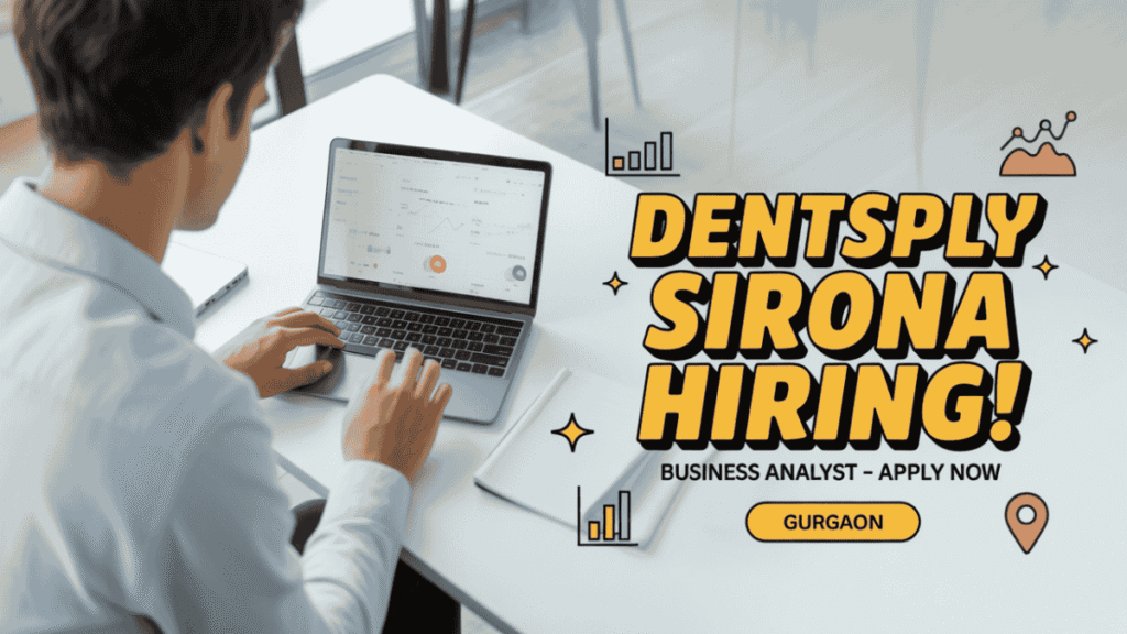 Dentsply Sirona Hiring Business Analyst Job in Gurgaon