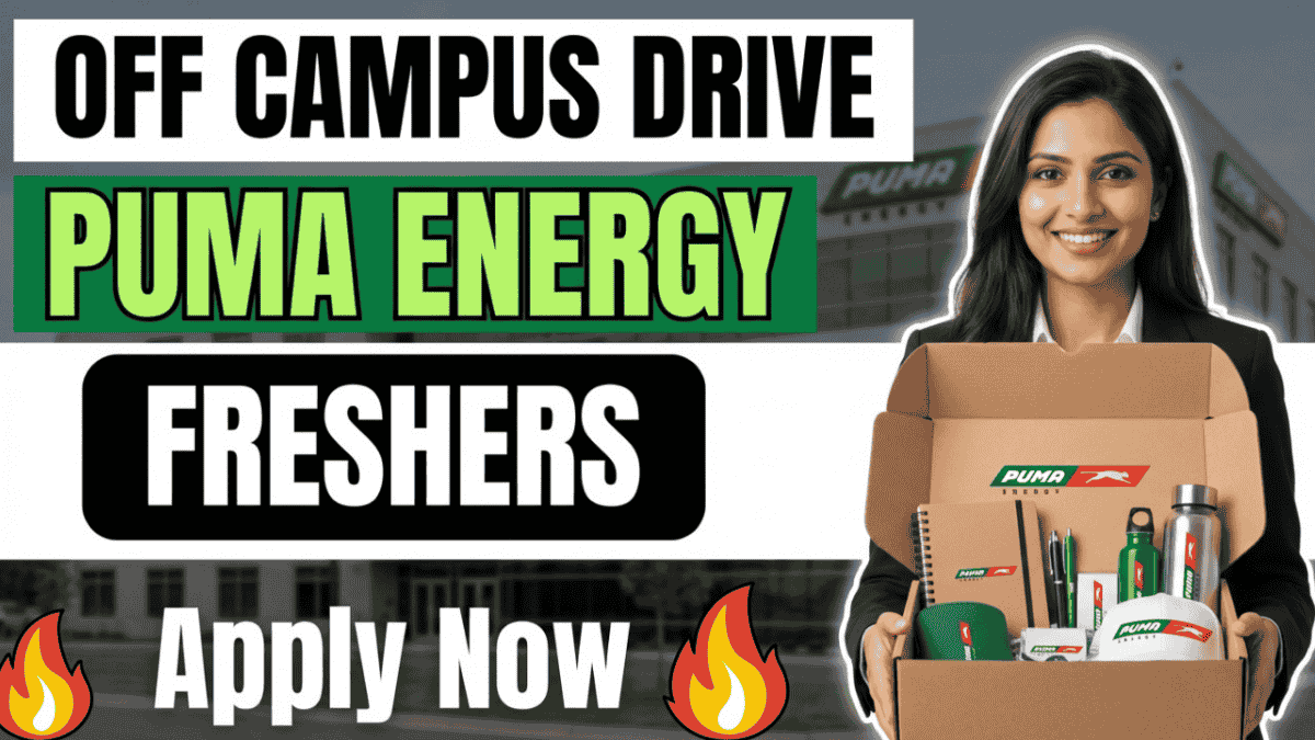 Puma Energy Hiring Data Analysts in Mumbai