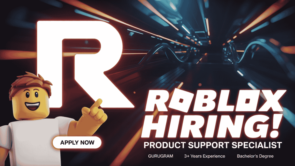 Roblox Hiring Product Support Specialist Role in Gurugram