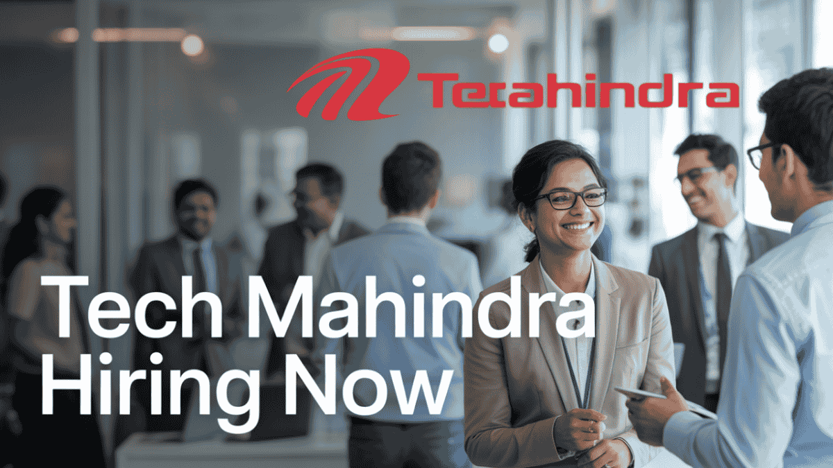 Tech Mahindra Walk-in Interview