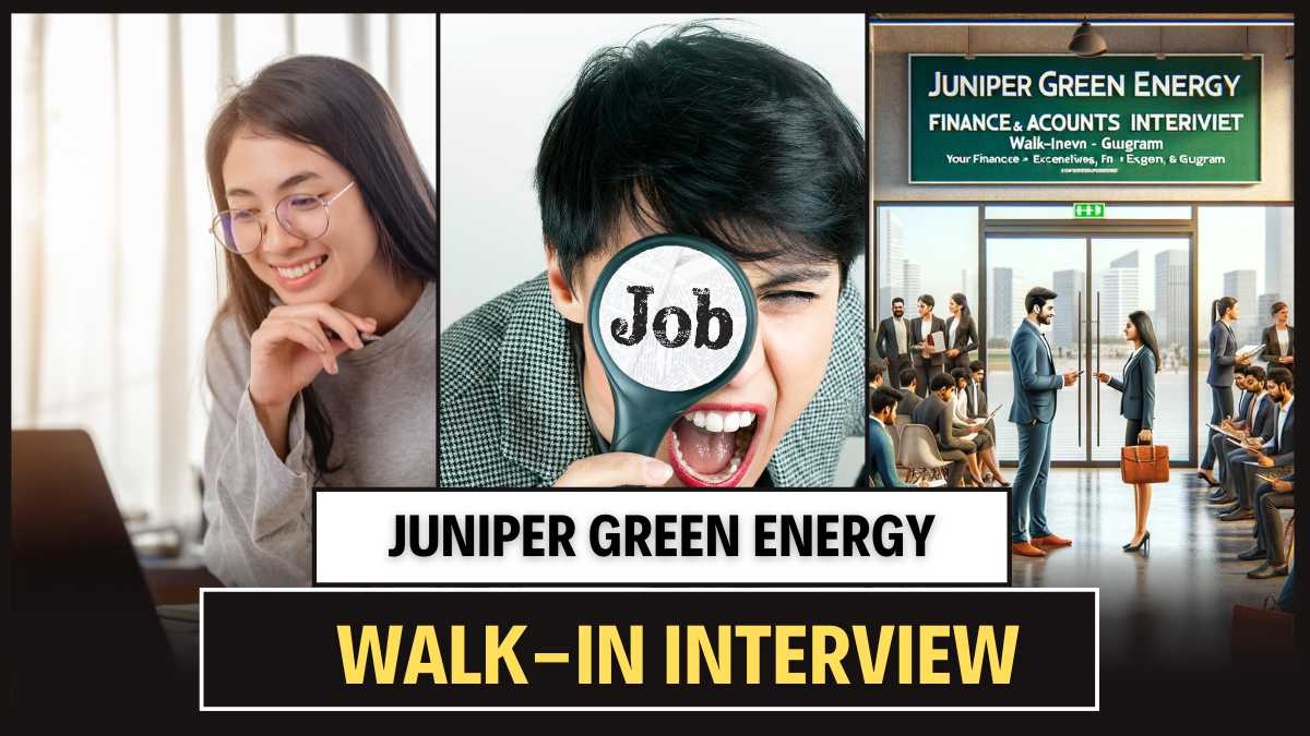 Walk-in Interview for Finance & Accounts Executive