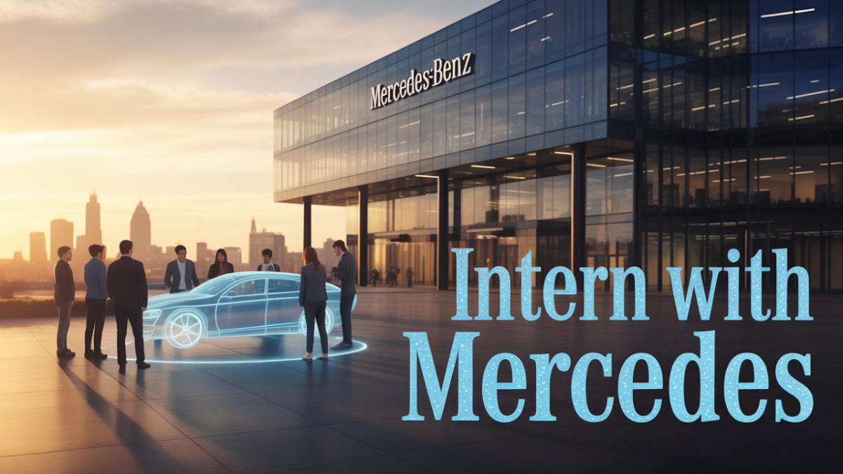 Internship Opportunity at Mercedes-Benz