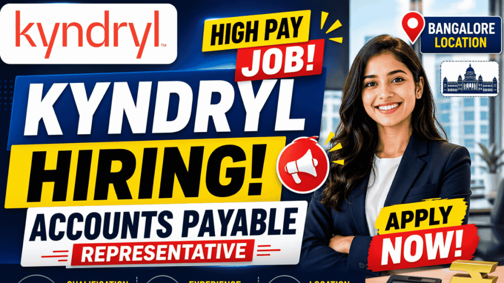 Kyndryl Bangalore Jobs 2026
