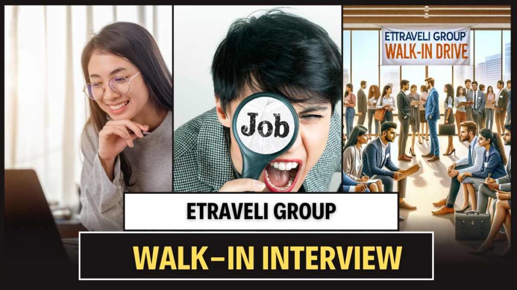 Walk-in Drive for Freshers at Etraveli Group