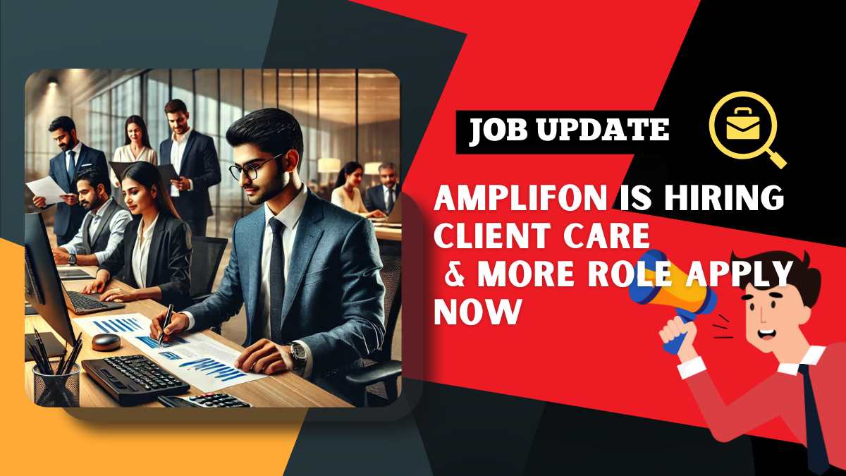 Amplifon company has vacancy