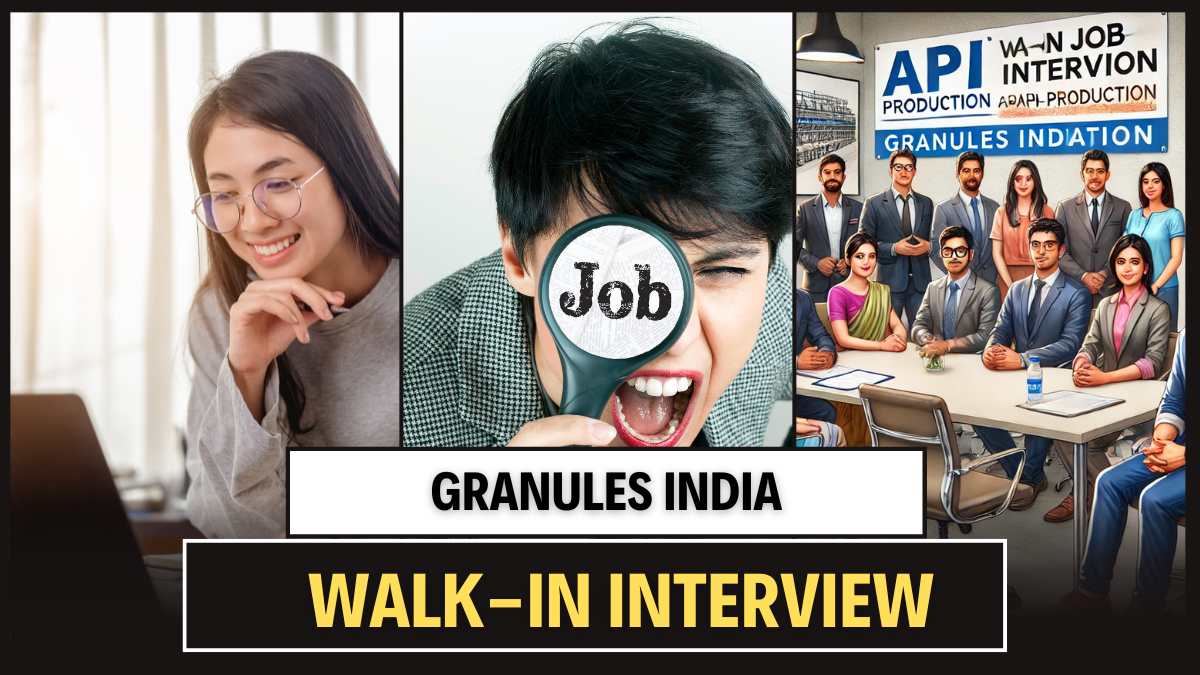 Freshers Walk-In Drive