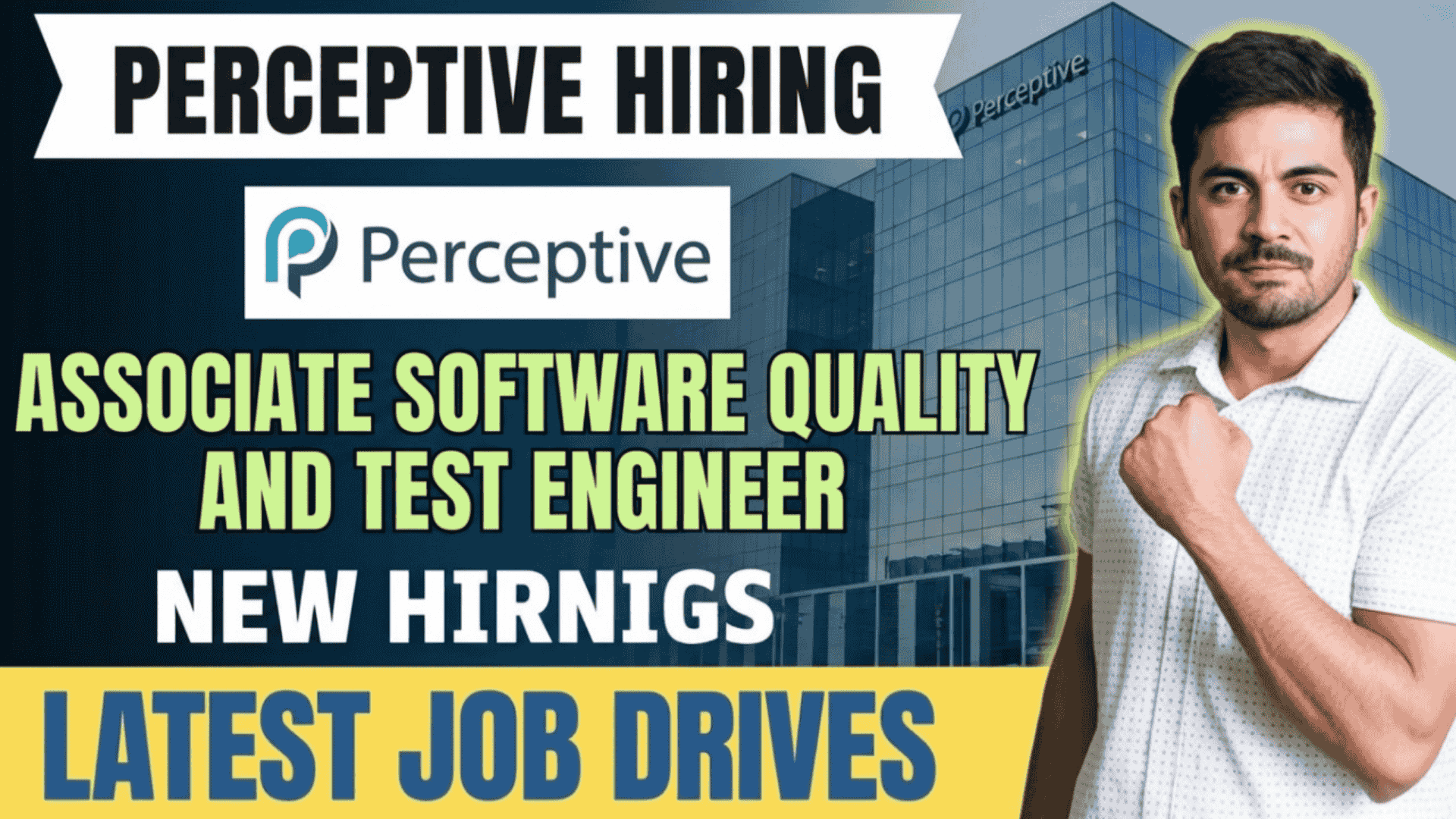 Perceptive Hiring Associate Software Quality and Test Engineer in Hyderabad