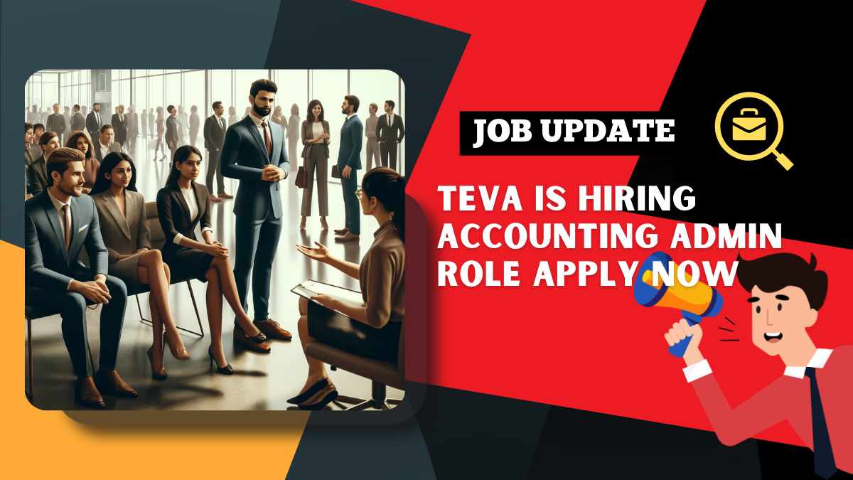 Teva Company has vacancy