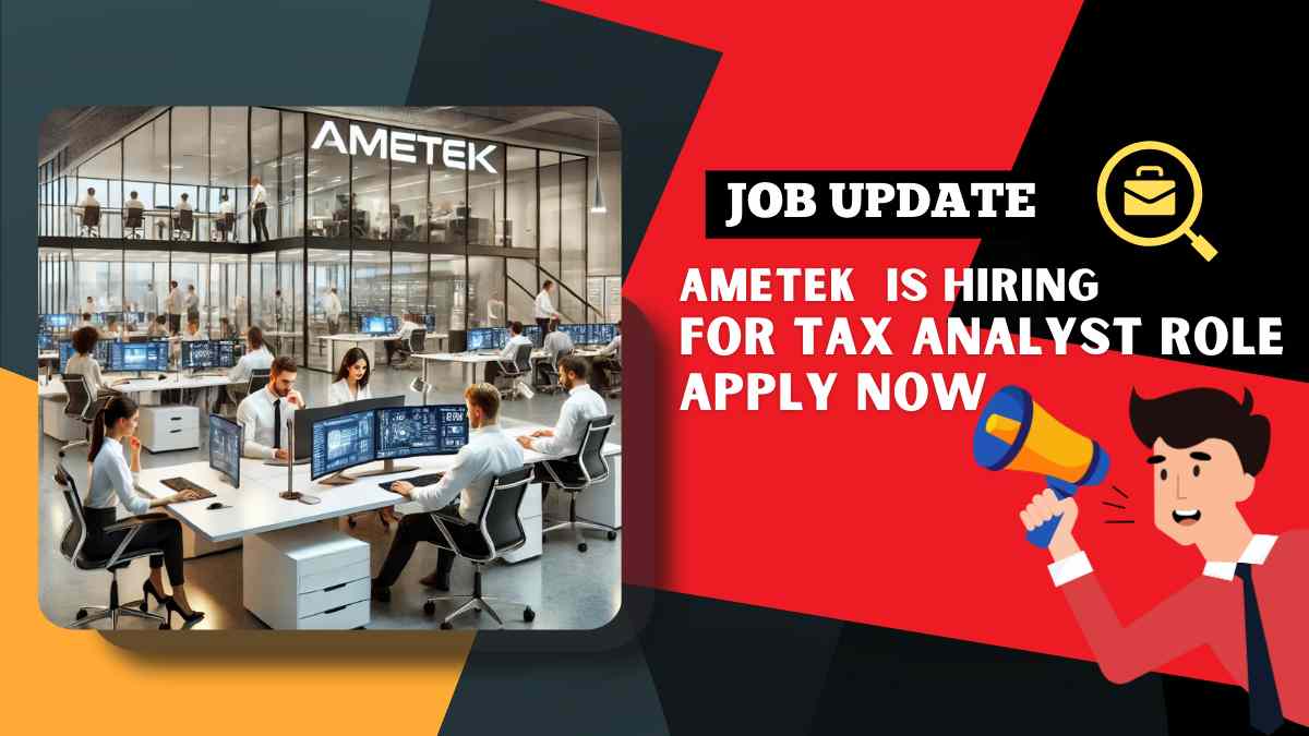 Ametek Recruitment Openings in Bangalore