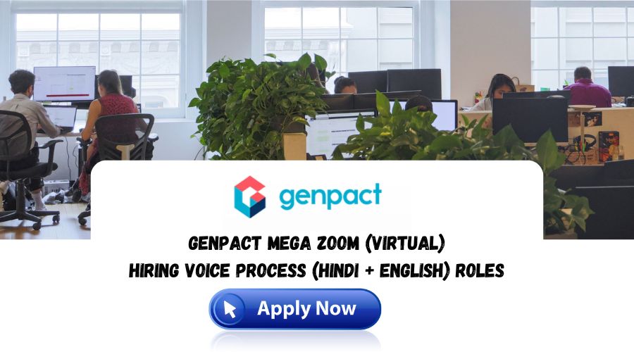 Genpact Mega Zoom (Virtual) Interview